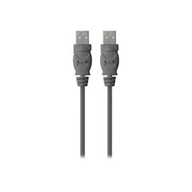 Belkin F3U131-10 A-Male USB Transfer Cable, 10ft