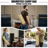 FEILOONG Drum Stick Bag, Crossbody Shoulder Strap Portable Vintage Drumstick