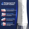 Munddusche Testsieger 2025, 4 Modi Professionelle Water Flosser, munddusche kabellos