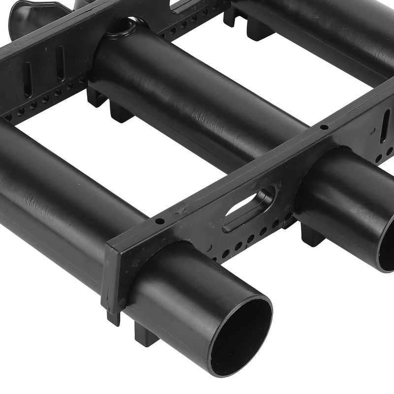 Outdoor Fishing Vertical 3‑Link Fishing Rod Rack Storage Holder Pole
