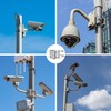 Tonton Pole Mount Bracket Compatible with Eufy Security SoloCam S340,