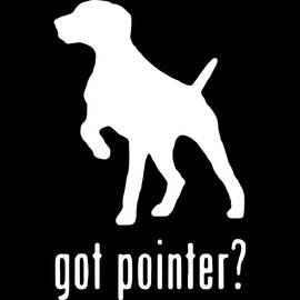 Transparent Decal Stickers Of Animal Got German Shorthaired Pointer Dog 1 (White) Premium Waterproof Vinyl Decal Stickers For Laptop Phone Accessory Helmet Car Window Mug Tub USCstic062132WHW19052522