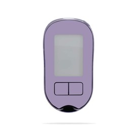 MightySkins Skin Compatible with Accu-Chek Aviva Plus - Solid Lavender | Protective, Durable, and Unique Vinyl Decal wrap Cover | Easy to Apply, Remove, and Change Styles | Made in The USA