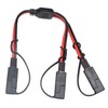 14AWG SAE DC Power Automotive Connector Cable Y Splitter 1