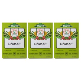 Tadin Riñosan Herbal Tea, Made in USA, 24 bags,  (3 BOXES) 12/2024