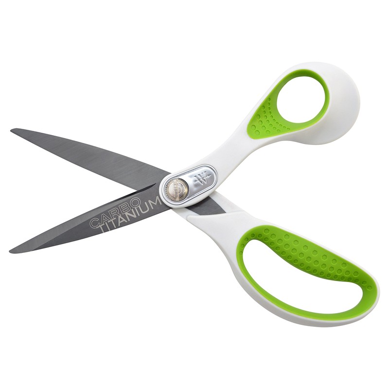 Westcott 16926 8-Inch Heavy-Duty CarboTitanium Scissors for Office and Home,