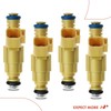 A-Premium Inyectores de combustible compatibles con Ford Ranger 2004-2006 Mazda