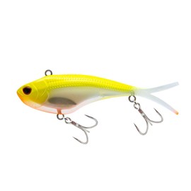 Nomad Design Vertrex Swim 95mm Soft Vibe Fishing Lure #CO Chartreuse Orange