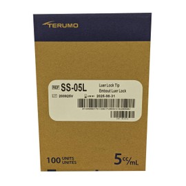 5ml Oral Syringes 100 Pack Luer Lock Tip, Without Needle, Individually Packed - Made in Philippines - Box of 100 Syringes 5cc
