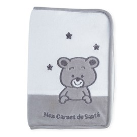 Schutzhülle für Gesundheitsheft, mit Motiv/Mon carnet de santé, Reißverschluss