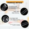 Luwqceu 10 Pieces 7.8Inch 1Oz Clear Small Ladle Mini Ladle