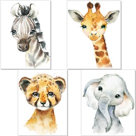 artpin® Set of 3 or 4 Decorative Posters for Baby’s Room or Children’s Bedroom (A4 Size)