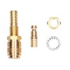 Quick Connector Fitting Hose Brass Connection for TIG Welding Torch