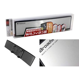 EPARTS 1 X Broadway 300mm Clear Glass Convex Wide Angle Clip On Rear View Mirror Eliminate Blind Spot