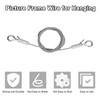 M METERXITY 1-Pack Adjustable Picture Hanging Wire Kit, 1.5mx3mm Mirror