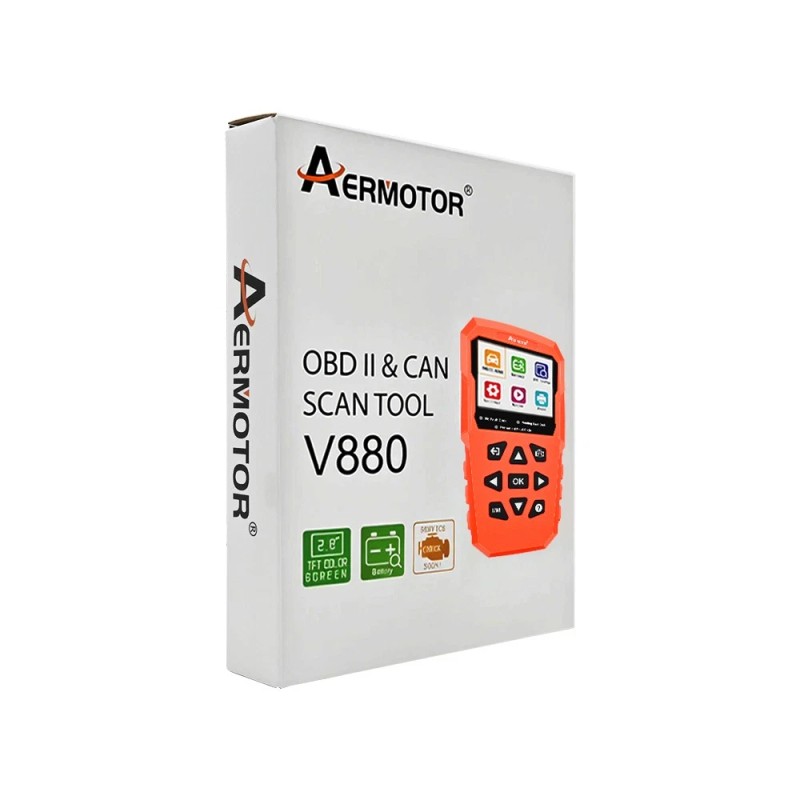 AERMOTOR OBD2 Scanner Code Reader Car Diagnostic Scan Tool Check