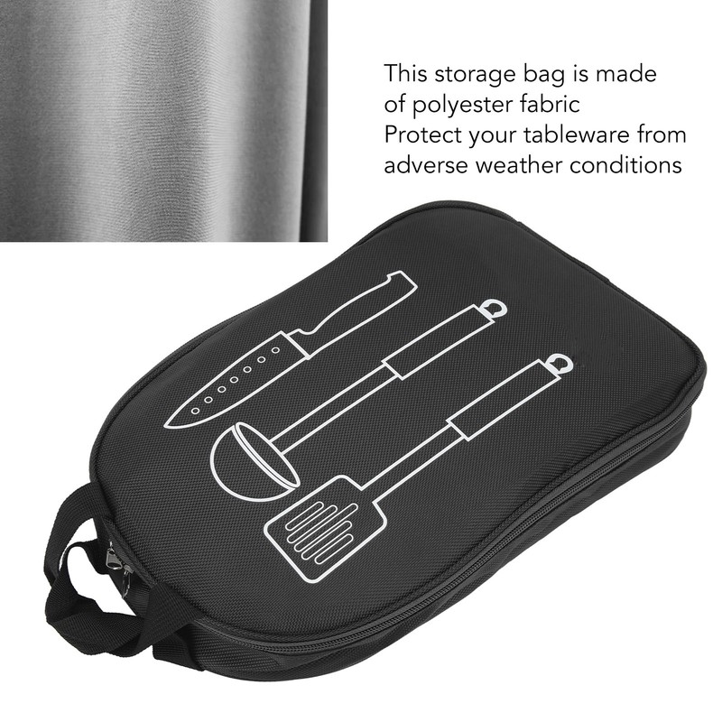 Camping Travel Cooking Utensils Organizer Travel Bag Outdoor Camping Cookware