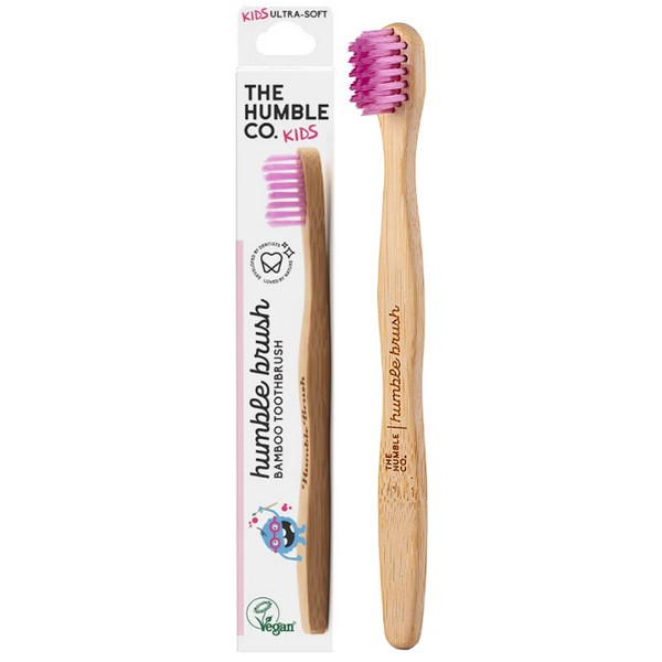 The Humble Co. Toothbrush Kid Ultra Soft - Purple - Discontinued Brand