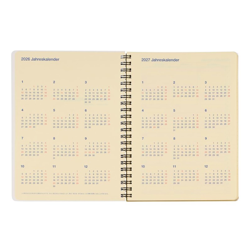 [Delphonics Notebook 2026-2027 Version/Starts March 2026] Rollbahn Diary Om A5