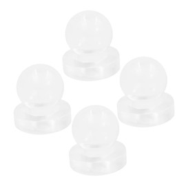 ORFOFE DIY Bubble Blowing Doll Inserts 4 Pack Squeeze Toy Inserts TPR Material Craft Toy Balls Replacement Parts Dolls