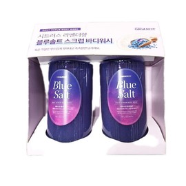 Yeou Care Organist Blue Salt Scrub Body Wash 730g 2-pack x3 SET