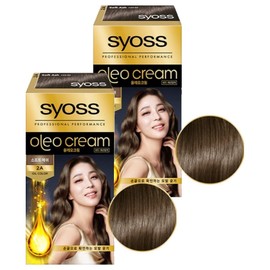 Saios Oleo Cream Hair Dye, 2A Soft Ash, 2 pcs / 사이오스 올레오 크림 염모제, 2A소프트애쉬, 2개