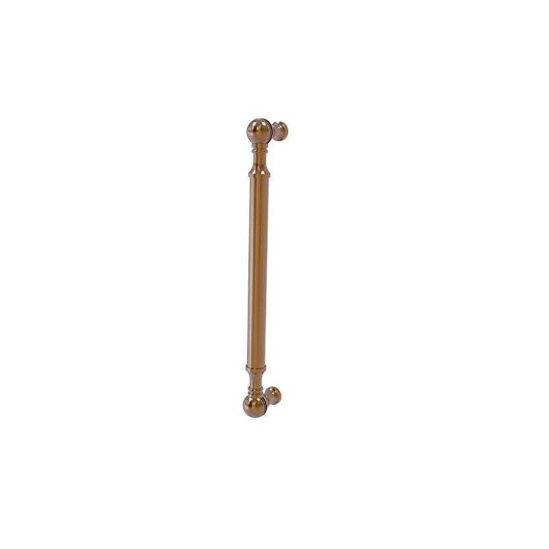 Allied Brass P-3/8-BBR 8 Inch Beaded Door Pull, Brushed Bronze
