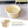 TEHAUX Foot Bath Bucket Thickened Plastic Foot Washing Basin for