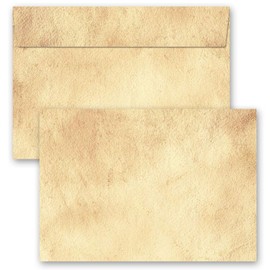 Envelopes Antique Paper Pack of 10 DIN C6 (162 x 114 mm) Paper-Media