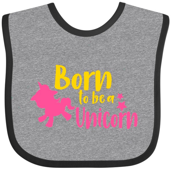 inktastic Born To Be a Unicorn, Unicorn Silhouette, Stars Baby