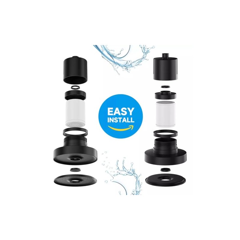 25 Etapas Filtro de Agua para Regadera