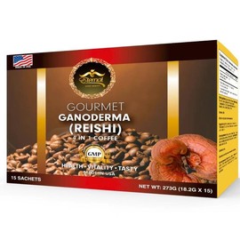 Eternal Cafe De Ganoderma Coffee 4 in 1 Reishi Beverage 15 sachets