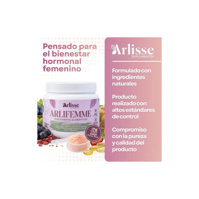Arlifemme Myo Inositol Polvo 180g Mujer Balance Hormonal
