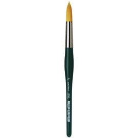 Da Vinci 1570 Series Water Colour Brush, Synthetic Fiber Green, 26.5 x 1.2 x 30 cm
