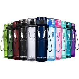 Super Sparrow Drinking Bottle - Tritan Water Bottle - 350 ml & 500 ml & 750 ml & 1000 ml - BPA-Free - Ideal Sports Bottle - Quick Water Flow, Sport, Water, Bike