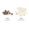 PATIKIL 10mm Dia Screw-on Pool Cue Tips, 10 Pairs Snooker
