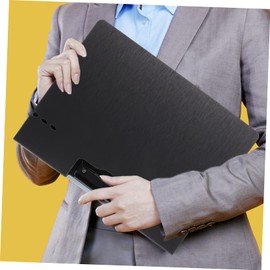 FUNOMOCYA Portable Clipboard with Storage Writing Board and File Holder Plastic File Clip Board for Home Office and School Use Document Organizer and Folder