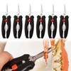 BLBYHO Crab Scissors, Seafood Scissors, Lobster Shears, Crab Leg Scissors