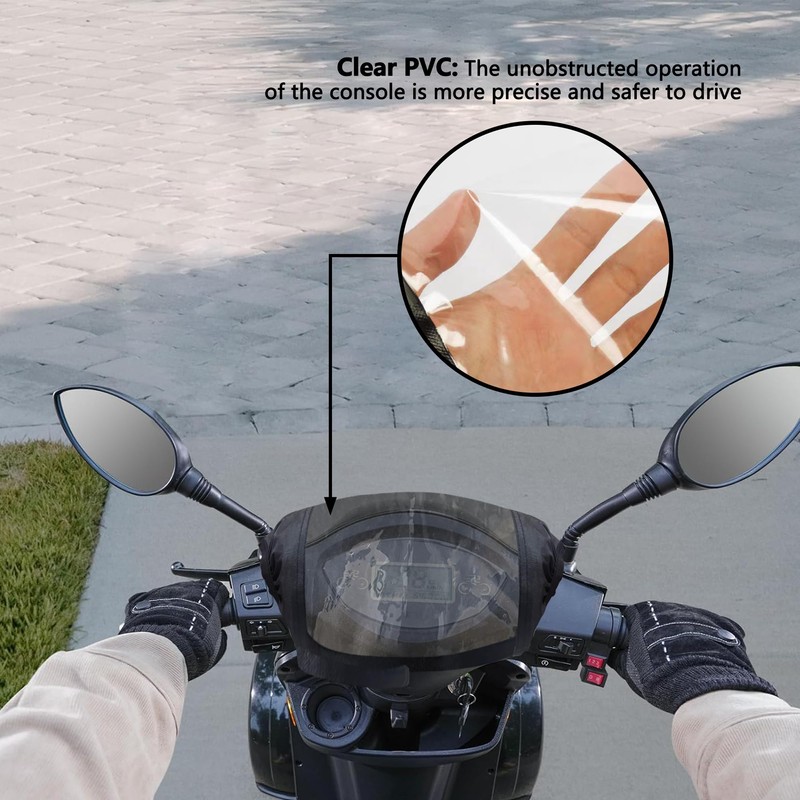 Mobility Scooter Control Panel Cover , Waterproof Mobility Scooter Tiller