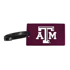 R and R Imports Texas A&M Aggies Luggage Tag 2-Pack Officially Licensed Collegiate Product