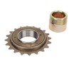 20T Freewheel with 25.5‑26mm Adapter Replacement Lightweight Easy Installation Bicycle