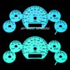 HIPER Indiglo Glow Gauge+harness White Dash For 98-02 Chevy S10