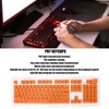 PBT Keycaps 106 Keys 2 Color Injection Molding OEM Height