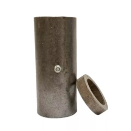 Spring Creek 4" x 1 3/4" Pipe Hinge Sleeve for 1.25" OD Pipe with 1 Sleeve and 1 Collar Bare