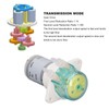 5W Small Peristaltic Pump Low Flow Gear Drive Liquid Transmission