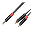 Cascha Advanced Line Audio Cable RCA (2M) to Mini Jack
