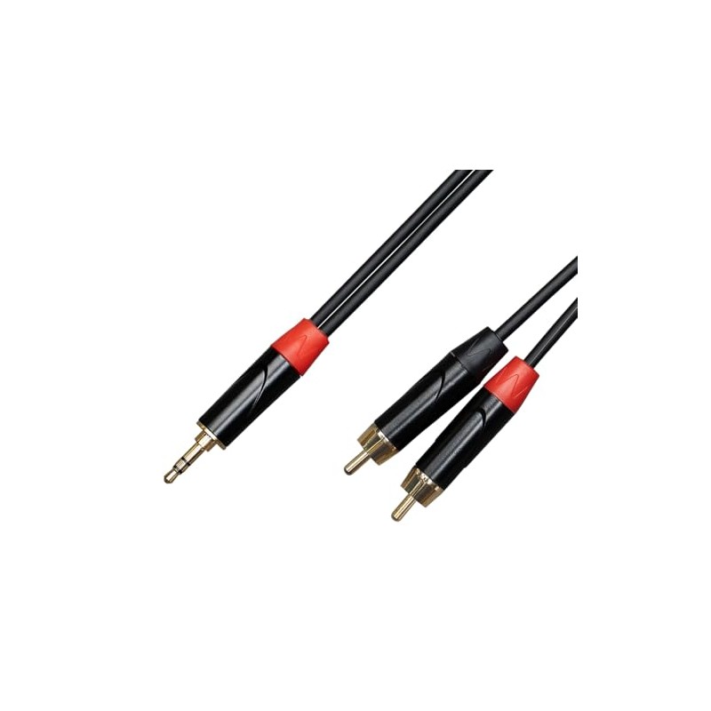 Cascha Advanced Line Audio Cable RCA (2M) to Mini Jack