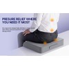 Ultimate 4-Inch Wheelchair Cushion – 3-Layer Memory Foam with Breathable