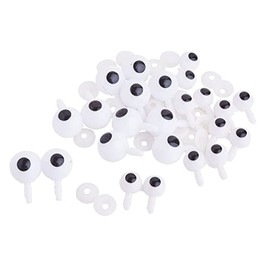 VBS Set of 12 Large Eyes Cuddly Toys Stuffed Animals