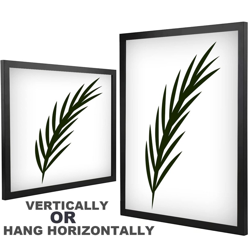 NAOKBOEE 8x12 Picture Frame in Black, Photo Frames with Plexiglass,